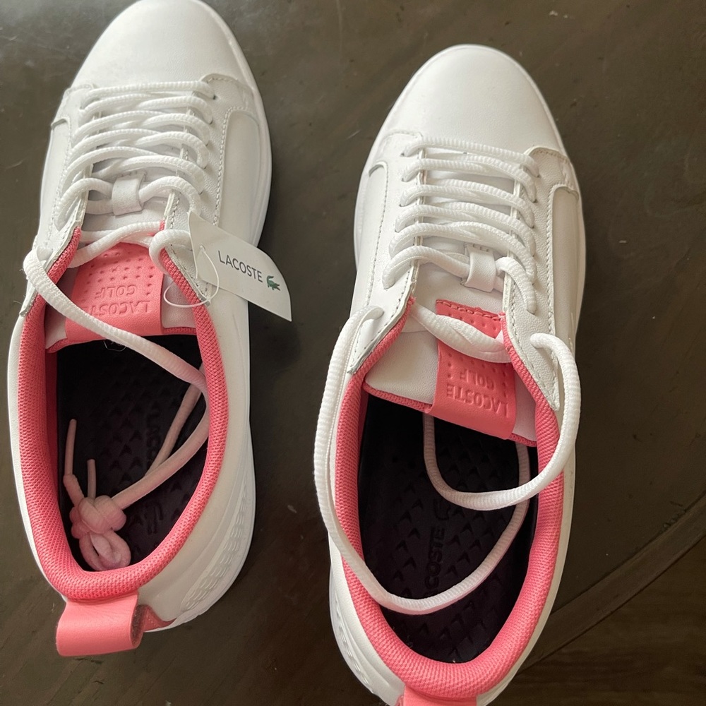 Lacoste sneakers size 9 NEW
